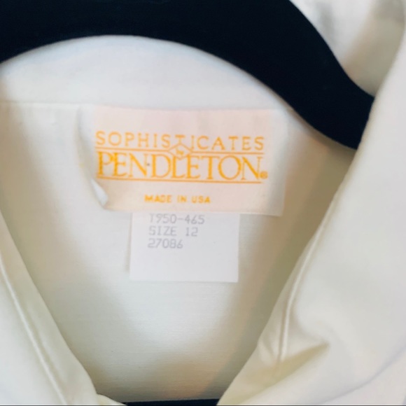 Sophisticates by Pendleton button up blous… - Picture 5 of 6
